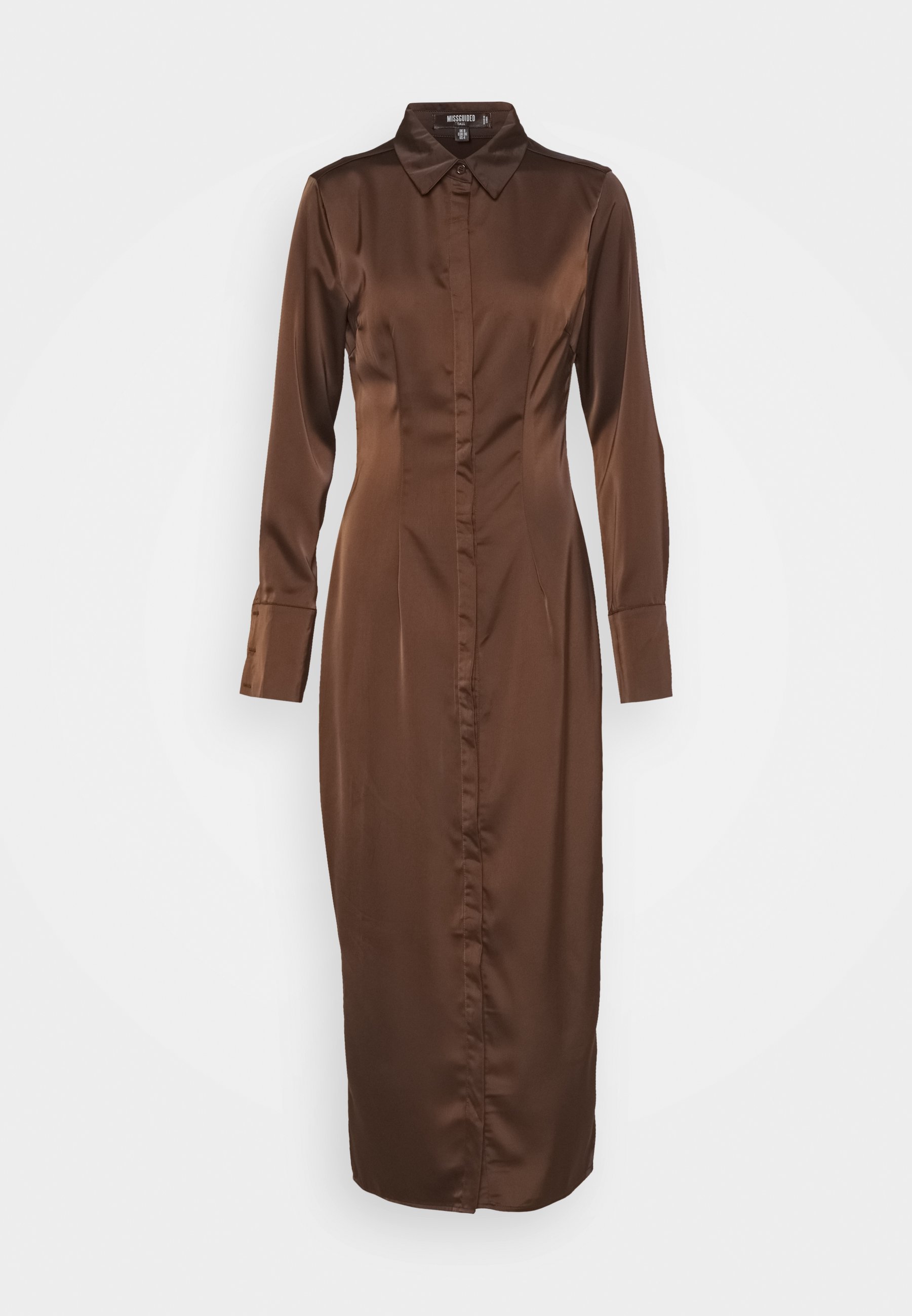 Missguided Tall SLIM FIT MIDI SHIRT 