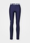 HEATGEAR - Leggings - midnight navy/white