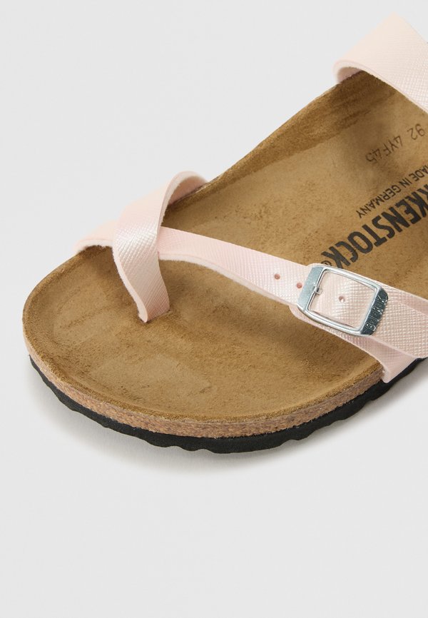 MAYARI BF SAFFIANO IRIDESCENT NARROW - Sandals - light rose2