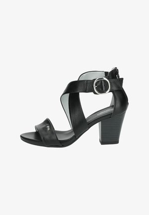 NeroGiardini Sandali - tamigi nero gomma mandela g