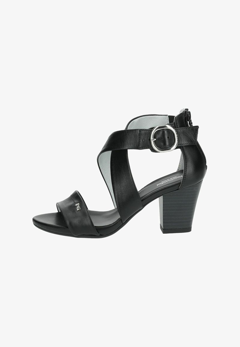 NeroGiardini Sandali - tamigi nero gomma mandela g