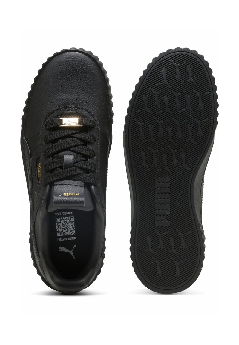 Puma CARINA 3.0 LUXE SNEAKERS - Tenisky - black gold