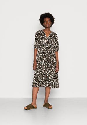 SC-FELICITY AOP 377 - Vestido informal - oil green combi