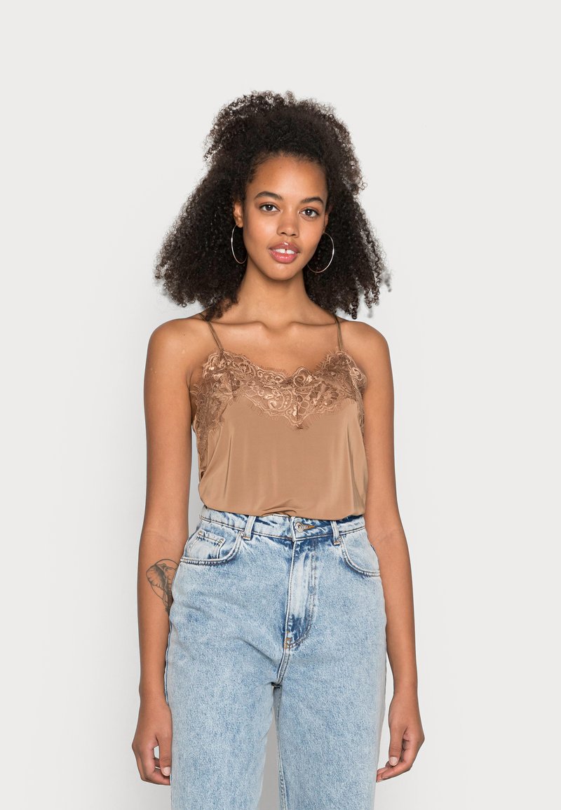 Soaked in Luxury CLARA SINGLET - Top - tiger's eye