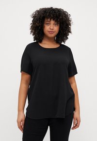 ONLY Carmakoma - CARVICA LIFE  - Print T-shirt - black Thumbnail Image 1