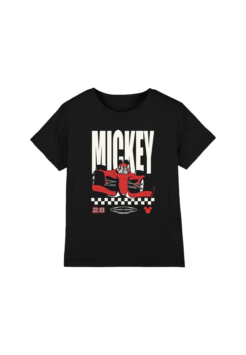 Disney MICKEY MOUSE RACE POSTER - T-Shirt print - black/schwarz - Zalando