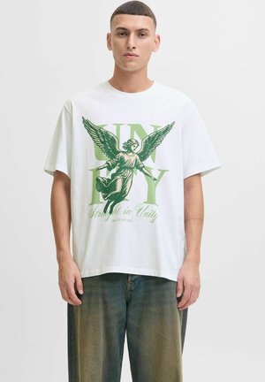T-shirt print - bright white