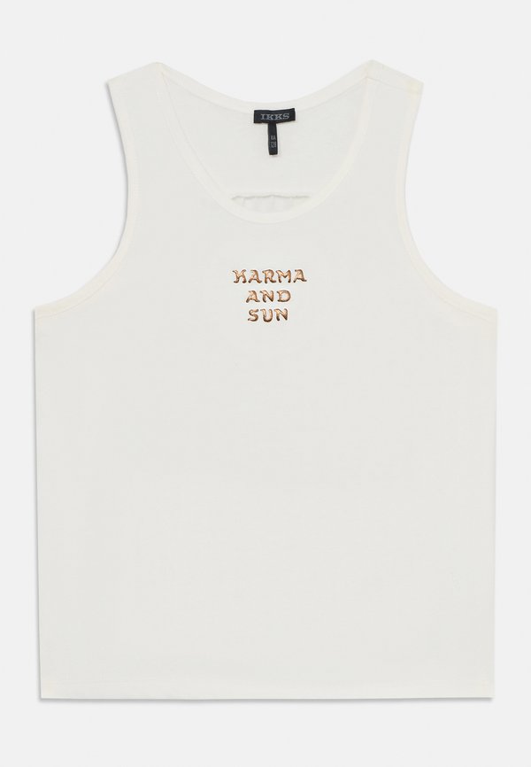 DEBARDEUR - Top - blanc casse