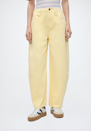 Cras ADACRAS PANTS - Nohavice - lemon icing