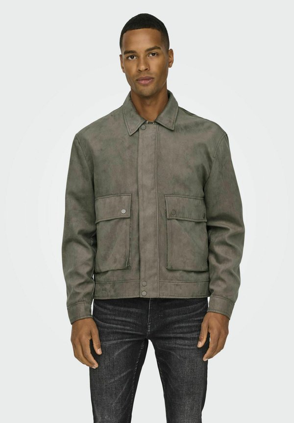 ONSYUKI - Leichte Jacke - khaki