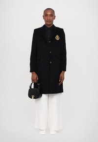 Lauren Ralph Lauren CREST PATCH WOOL BLEND COAT - Klasičan kaput - black