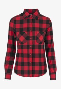 Unselected, black/red