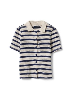 PIOMBO, Gilet - white blue
