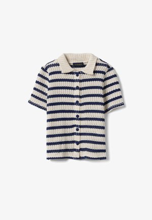 PIOMBO, Gilet - white blue