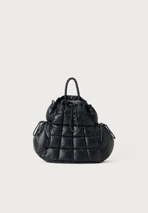 PUFFLE MINI - Ruksak - black/iron grey