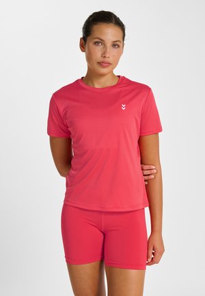 PULSE TRAINING  SS - T-shirt till träning - cayenne