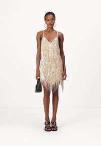 TWINSET DRESS - Vestito elegante - dull gold