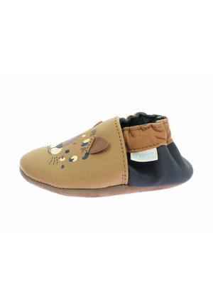 CHAUSSONS LEO MIROR - Pantoffels - camel