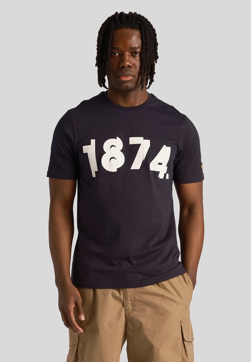 Lyle & Scott T-shirts print - dark navy
