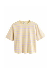 REGULAR FIT - HEAVYWEIGHT SHORT SLEEVE SHORTER LENGTH - Paprasti marškinėliai - lilac purple