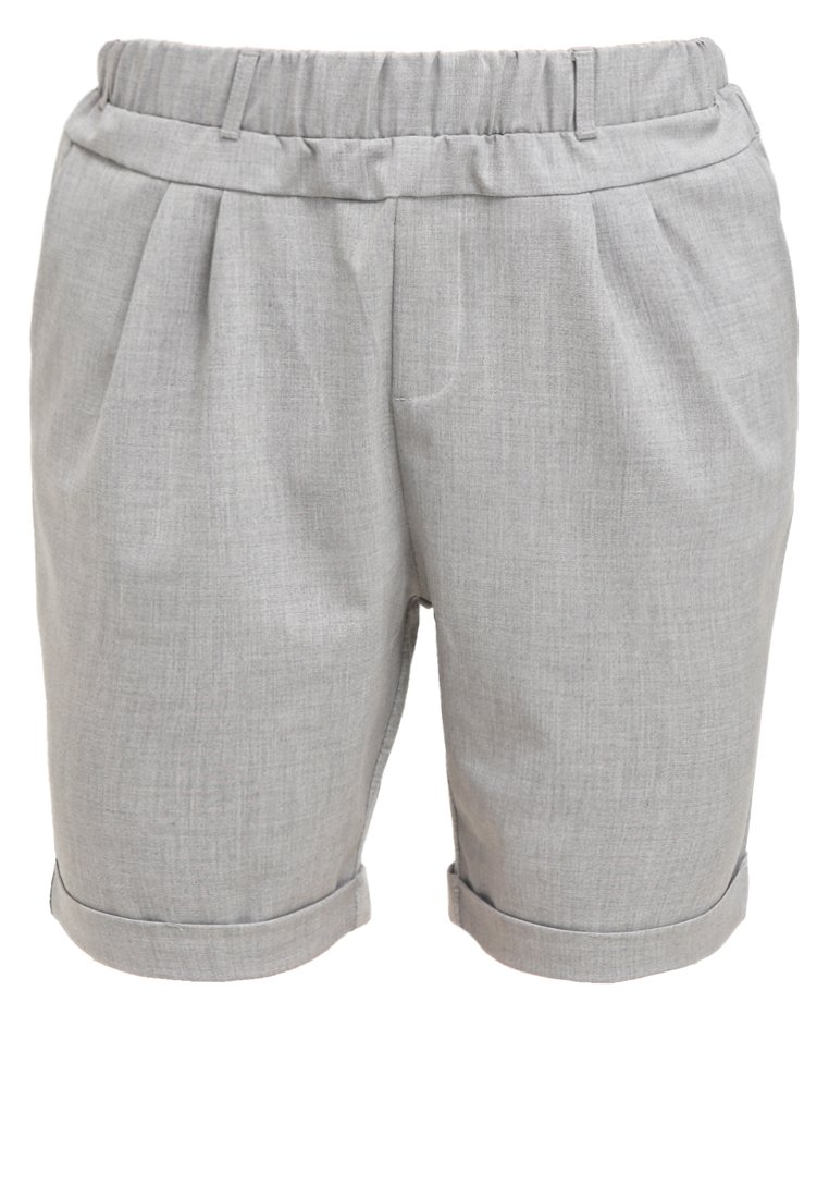 Kaffe Shorts lichtgrijs gemêleerd
