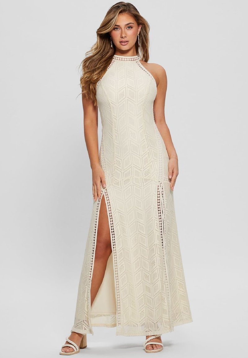 Guess LANGES - Maxikleid - bianco/weiß - Zalando.de
