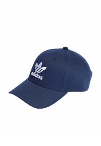 adidas Originals - TREFOIL BASEBALL - Caps - night indigo   white Miniaturebillede 1