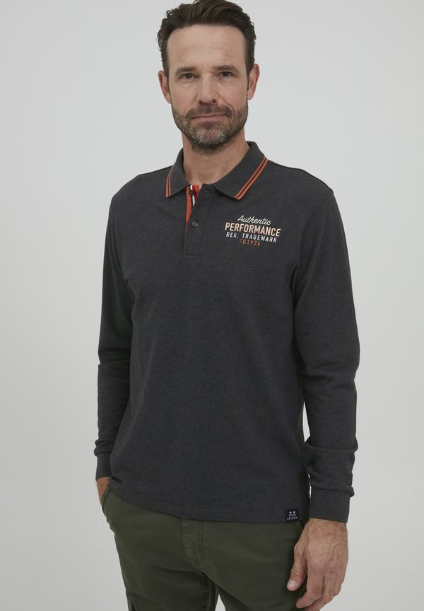 FQWidar - Polo shirt - charcoal mix