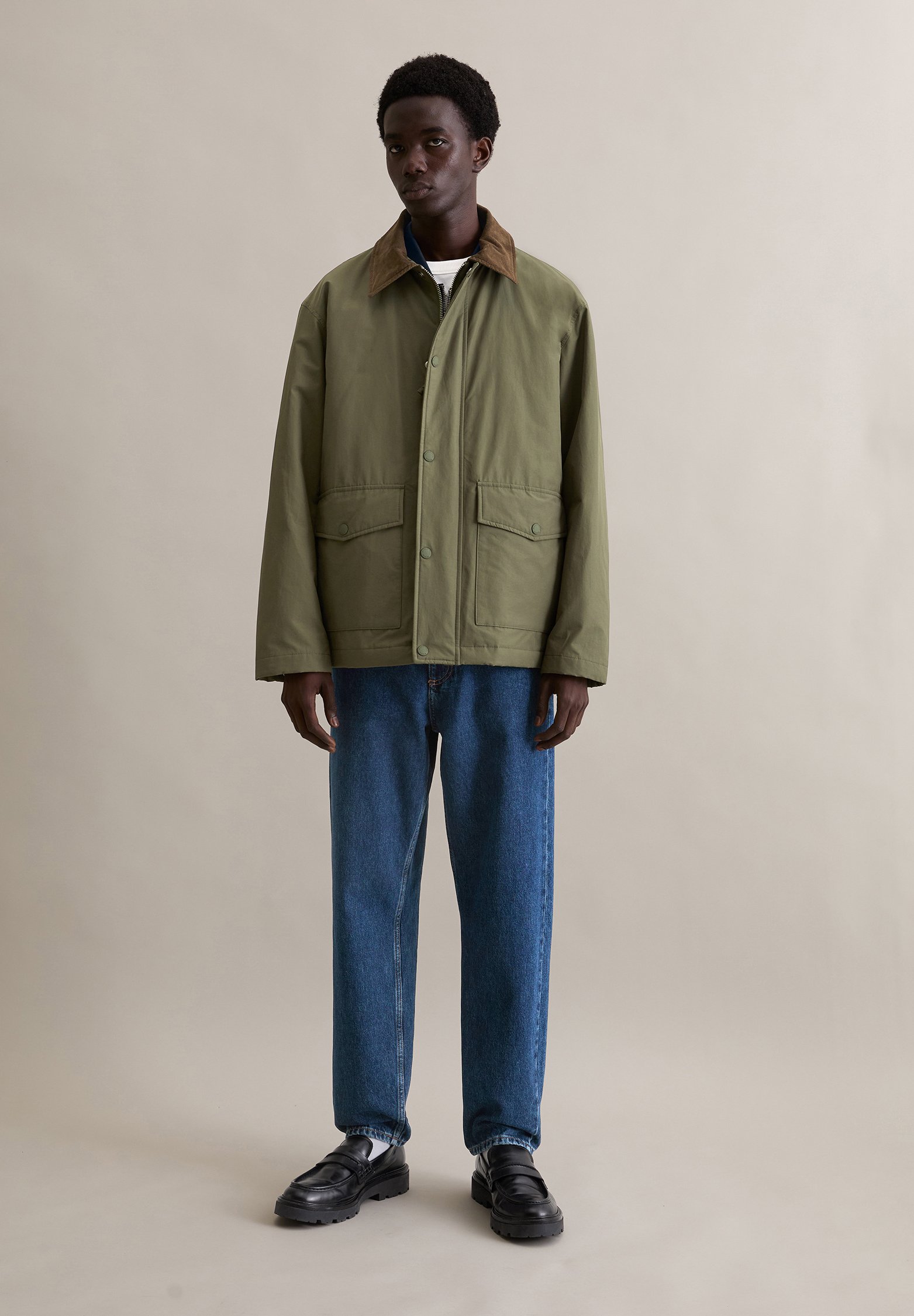 Marc O'Polo DENIM Light jacket - dark moss/green - Zalando.ie