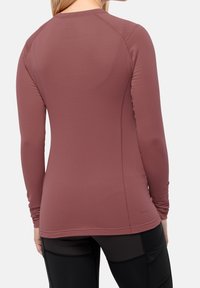 Jack Wolfskin Långärmad tröja - red