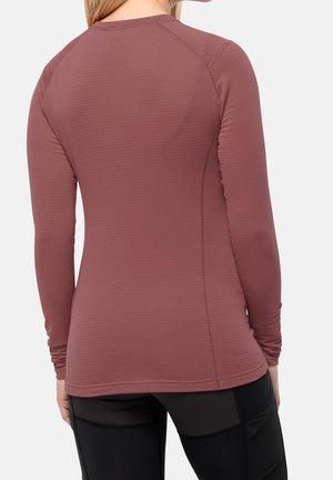 Jack Wolfskin Maglietta a manica lunga - red