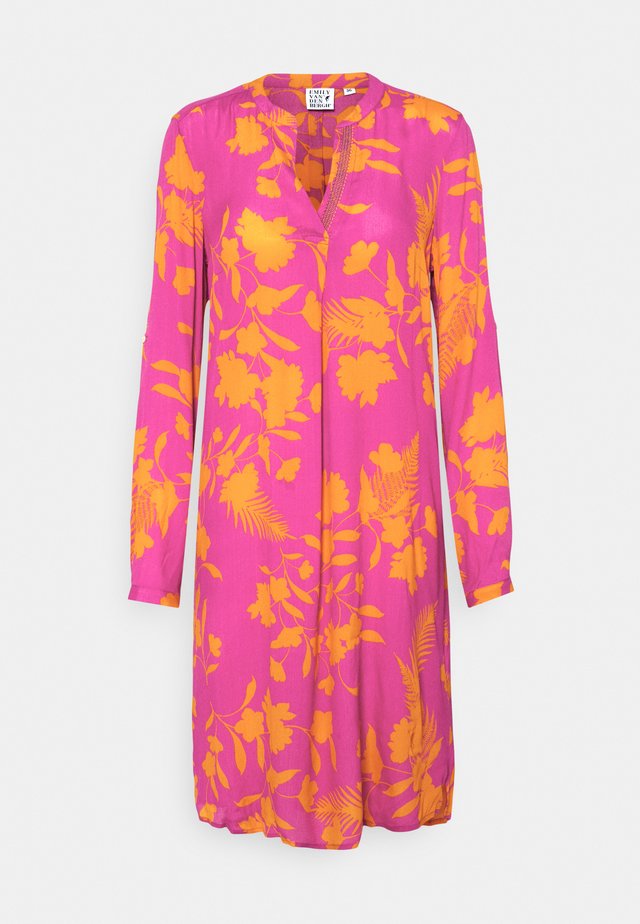 Vardagsklänning - orange/pink