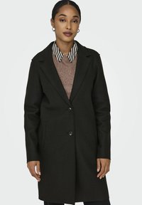ONLY ONLCARRIE BONDED NOOS - Manteau court - chocolate torte