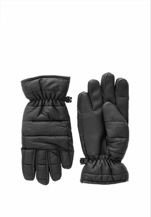 SQUASHY QUILTED-REGULAR FIT - Sormikkaat - black