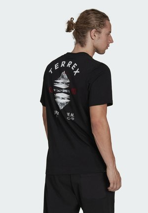 TX MOU LAN TE - T-shirt z nadrukiem - black
