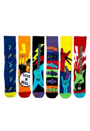 3 PACK MOTTOMOTIVE - Socks - sock n roll