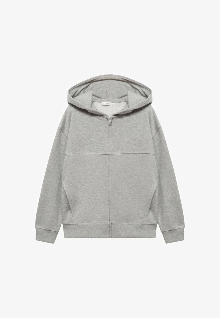 Mango Kids Mikina na zip - grey