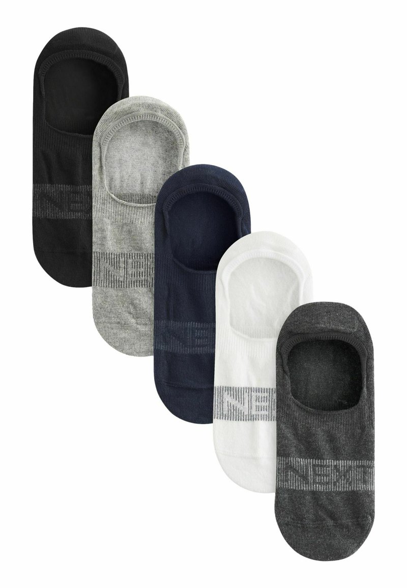Next 5 PACK - Calcetines tobilleros - grey black white