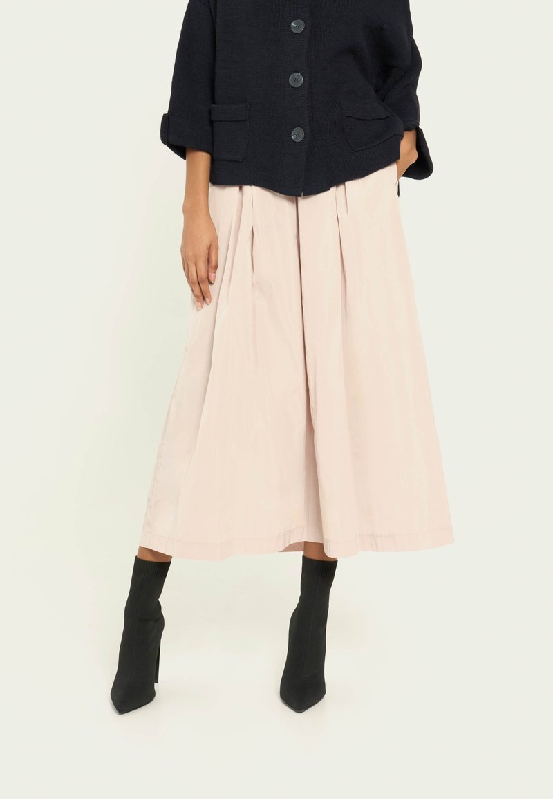 Vicario Cinque GORIZIA - Falda acampanada - beige