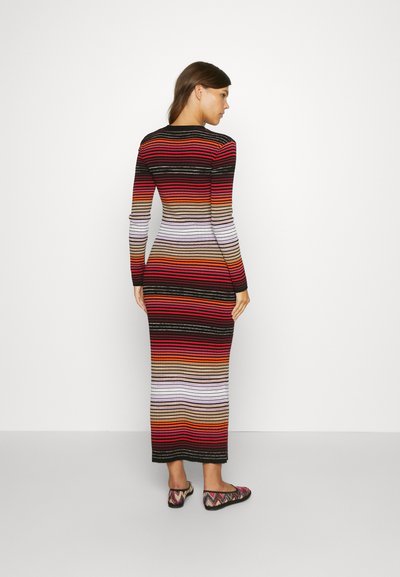Missoni DRESS - Rochie maxi - multicolor/red/white/black