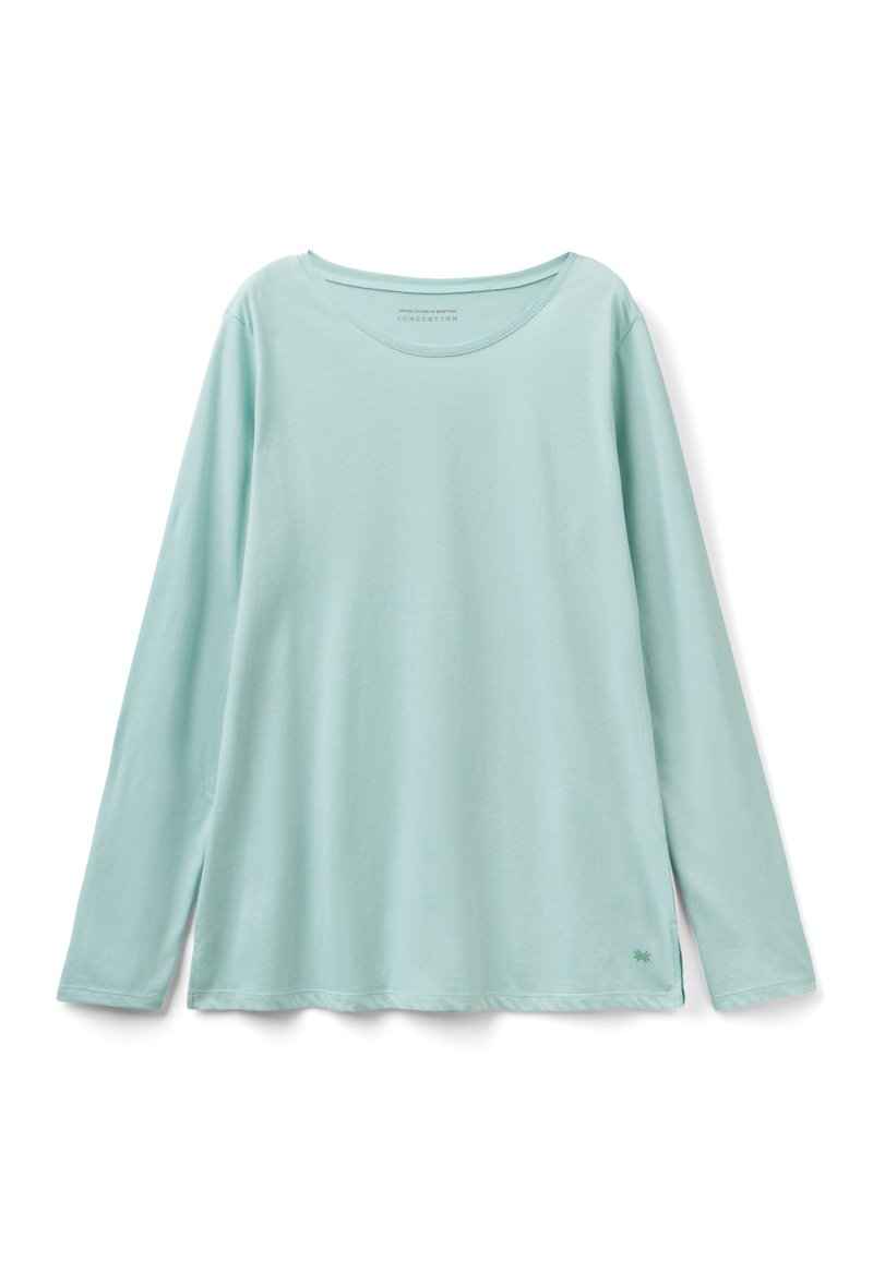 United Colors of Benetton Longsleeve turquoise gemêleerd United Colors of Benetton Longsleeve turquoise gemêleerd