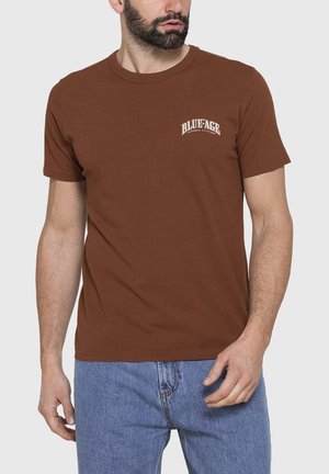 Carrera Jeans, CARRERA JEANS T-SHIRT VINTAGE BLUE AGE - T-shirt con stampa - brick brown