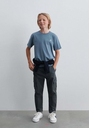 Scalpers, SCALPERS SCCARGO M PANTS KIDS - Pantalones cargo - navy