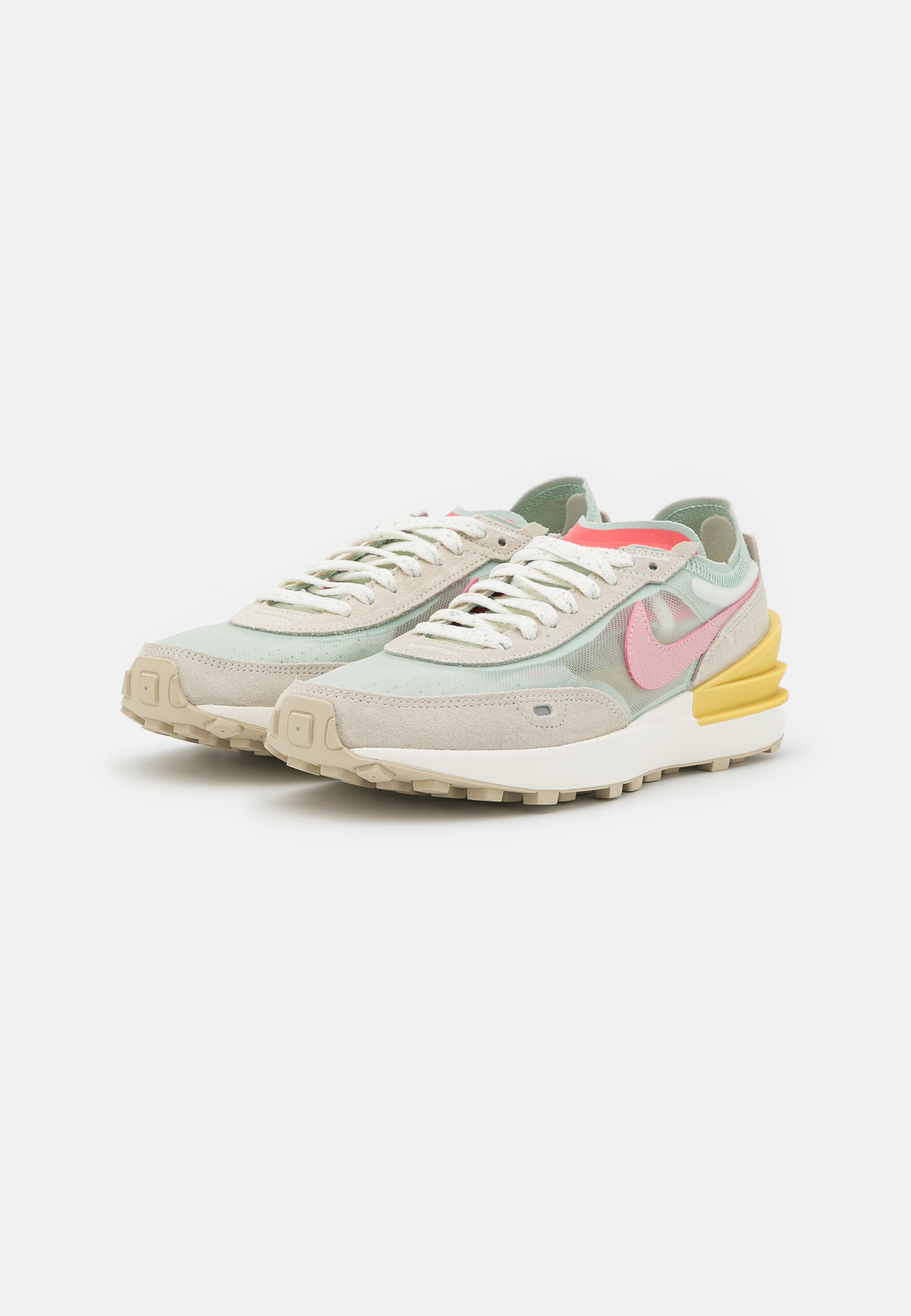 nike green and pink trainers