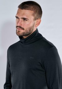 Emilio Adani LANGARM SLIM FIT - Langarmshirt - schwarz