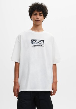 SHORT SLEEVE DRAGON BALL GRAPHIC - T-shirt con stampa - off white