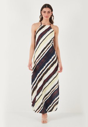 REGULAR FIT - Maxi šaty - brown yellow