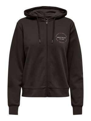 ONLY Play, SWEATSHIRTS ONPCAVA SWEATSHIRT - Sweat zippé - chocolate torte