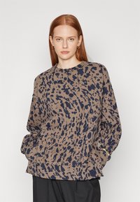 Felpa Con Cappuccio BOSS Donna - 100% Cotone, Logo Piccolo, Vestibilità Ampia - Foto 2