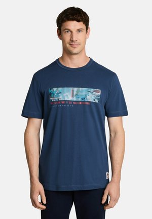 TOM TAILOR, PHOTOPRINT T-SHIRT - T-Shirt print - dark duck blue